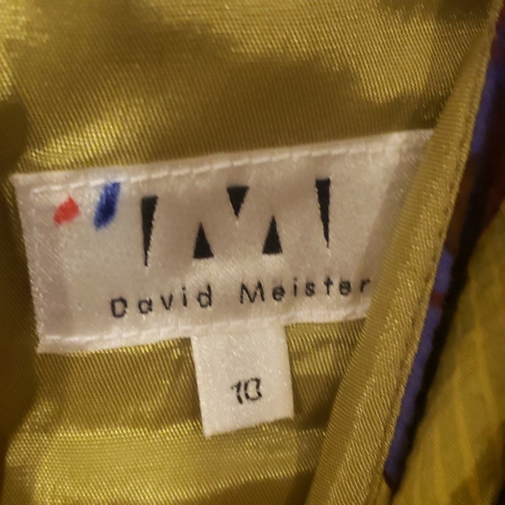 Vintage David Meister Floral Dress nwt - Picture 3 of 3